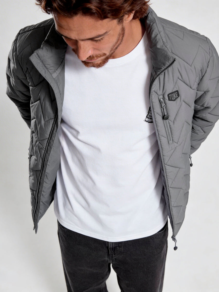 Parka Hombre Azul Drifter