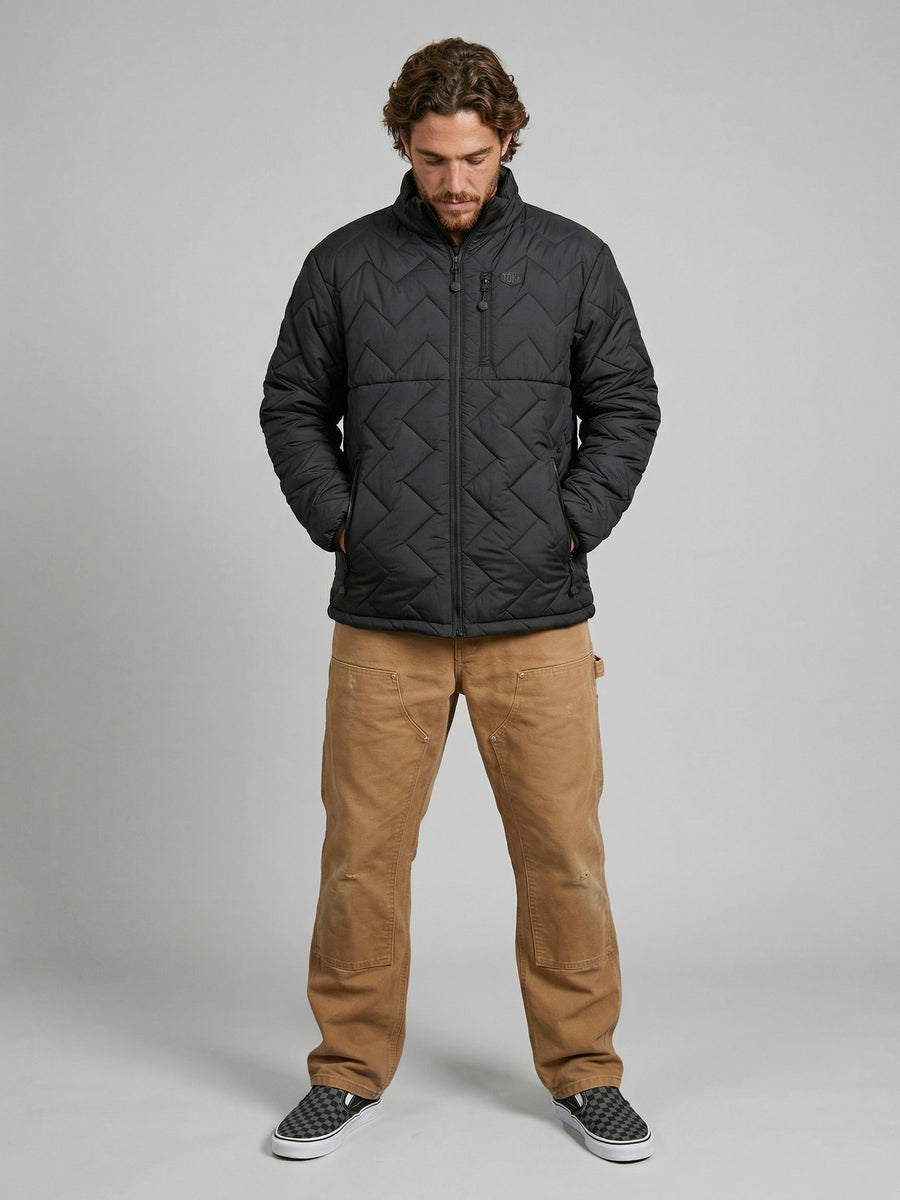 Parka Hombre Negra Drifter