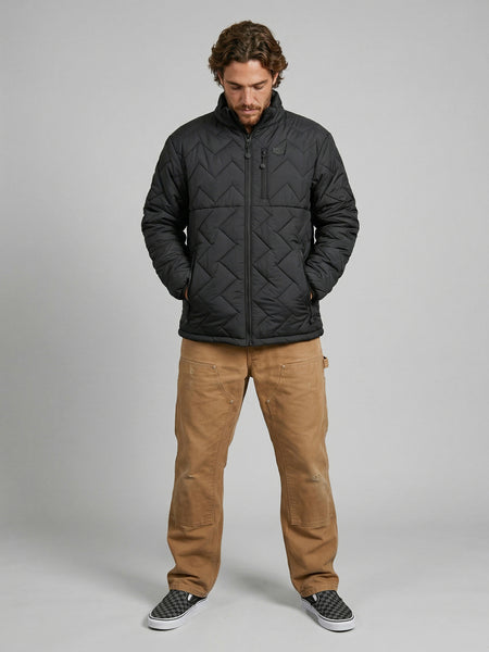Parka Hombre Negra Drifter
