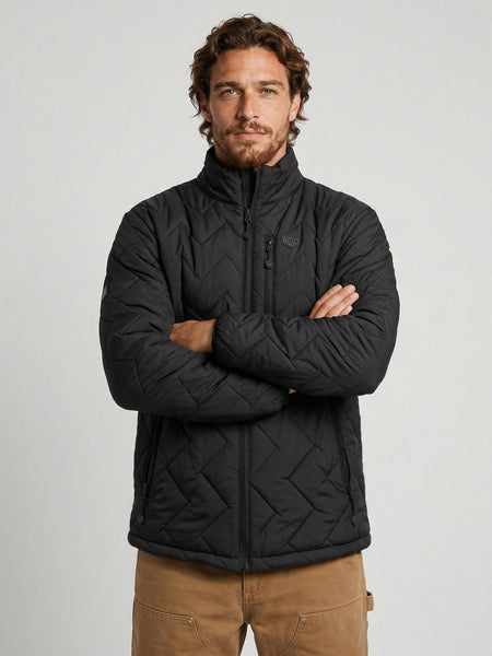 Parka Hombre Negra Drifter
