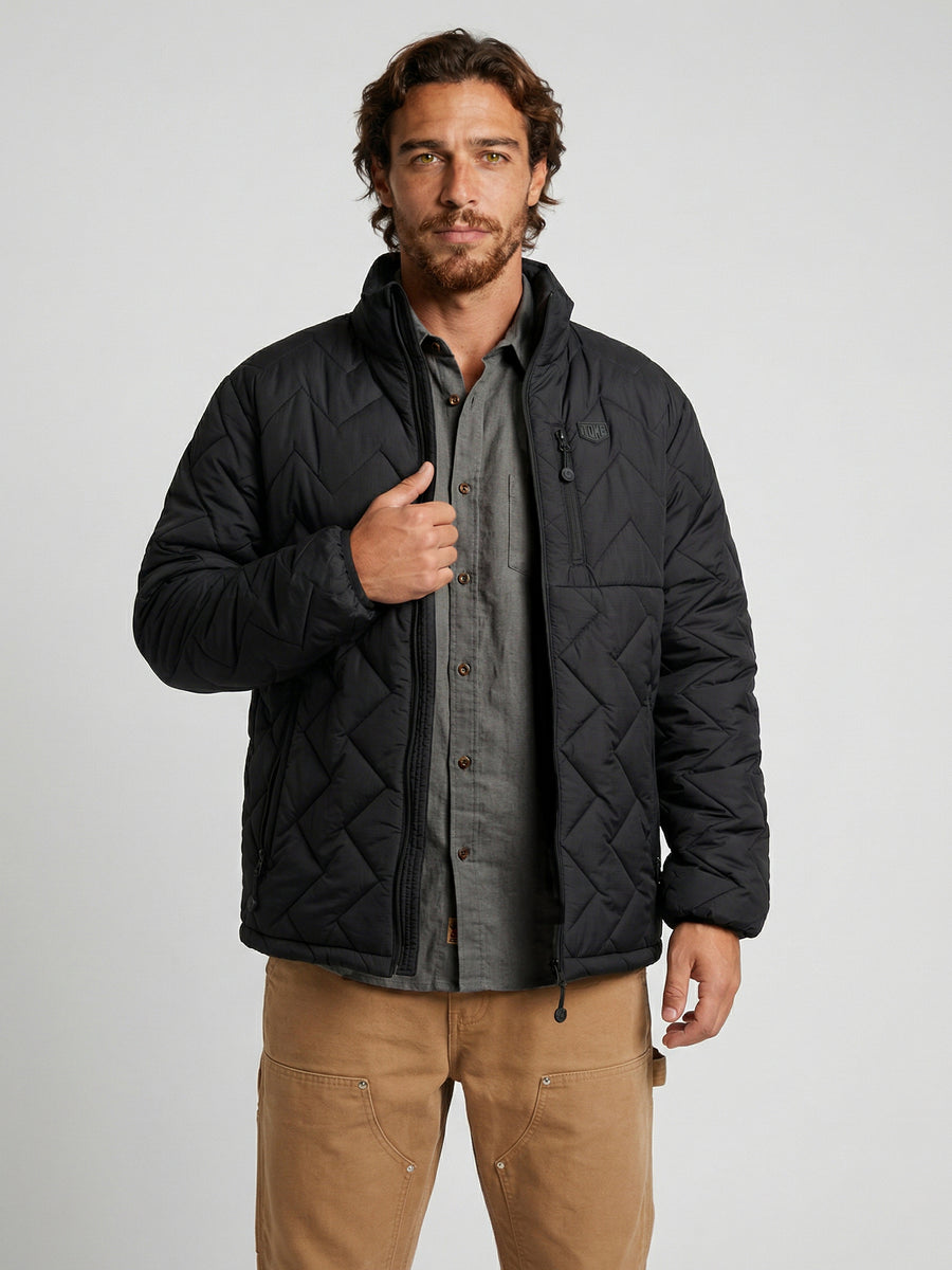Parka Hombre Negra Drifter