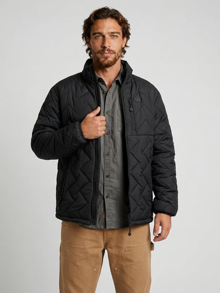 Parka Hombre Negra Drifter