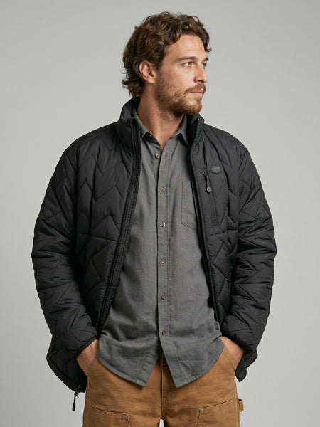 Parka Hombre Negra Drifter