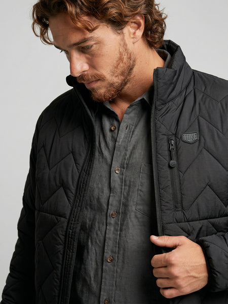 Parka Hombre Negra Drifter