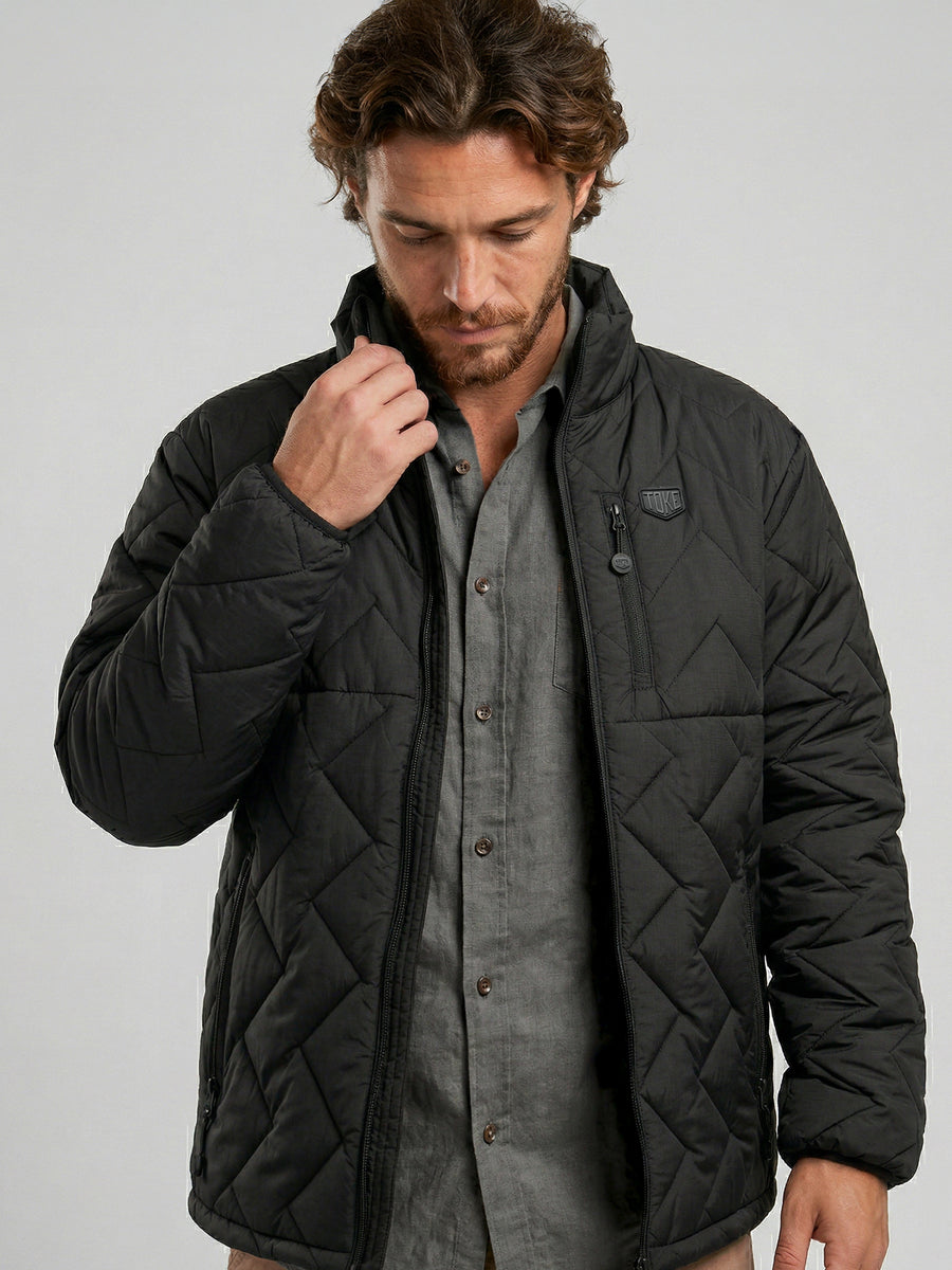 Parka Hombre Negra Drifter