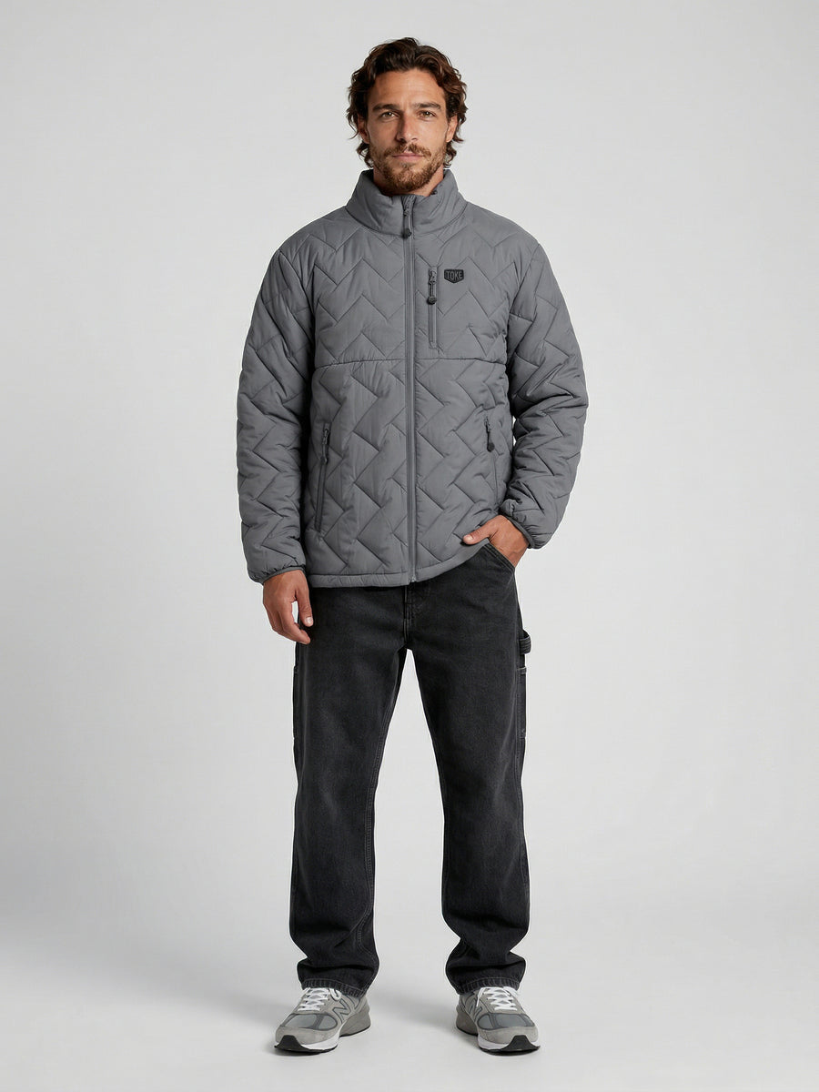 Parka Hombre Azul Drifter