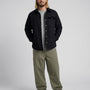 Chaqueta Negra Hombre Canvas Monkey