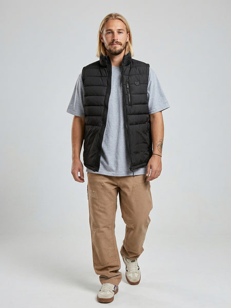 Chaqueta Sin Mangas Hombre Negro Guzzi