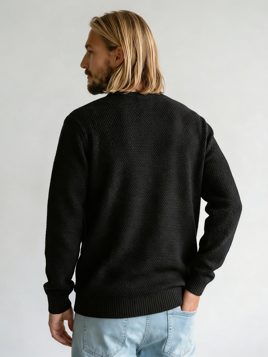 Chaleco Hombre Negro Le Mans