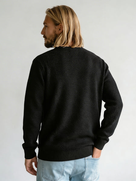 Chaleco Hombre Negro Le Mans