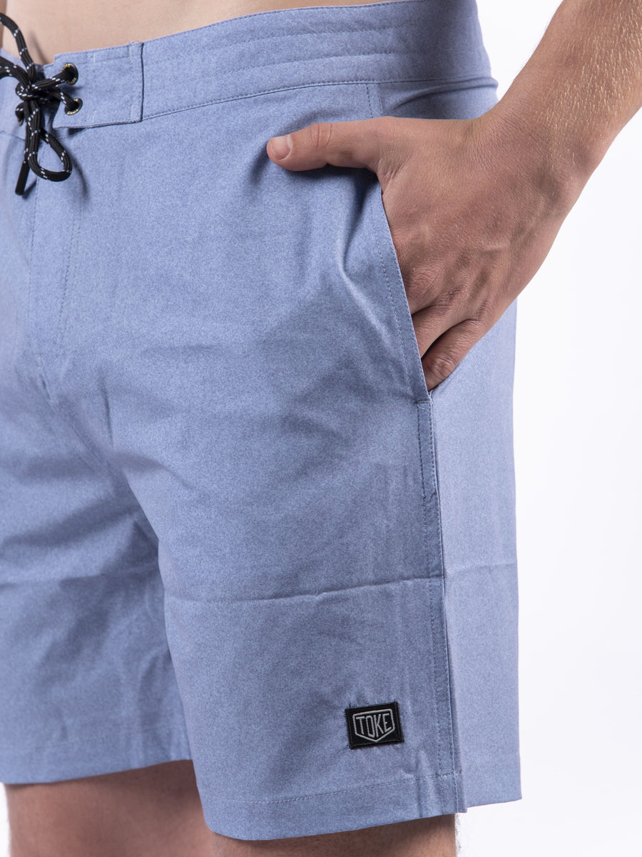 Traje De Baño Celeste Hombre Toke