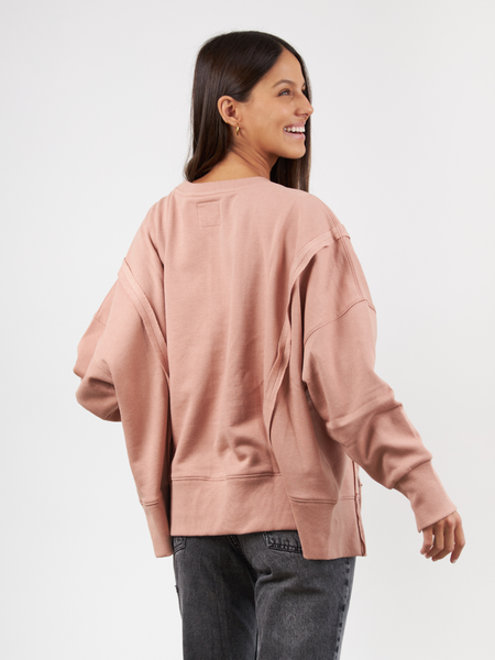 Poleron Rosado Mujer Coast