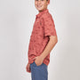 Camisa Roja Print Niño