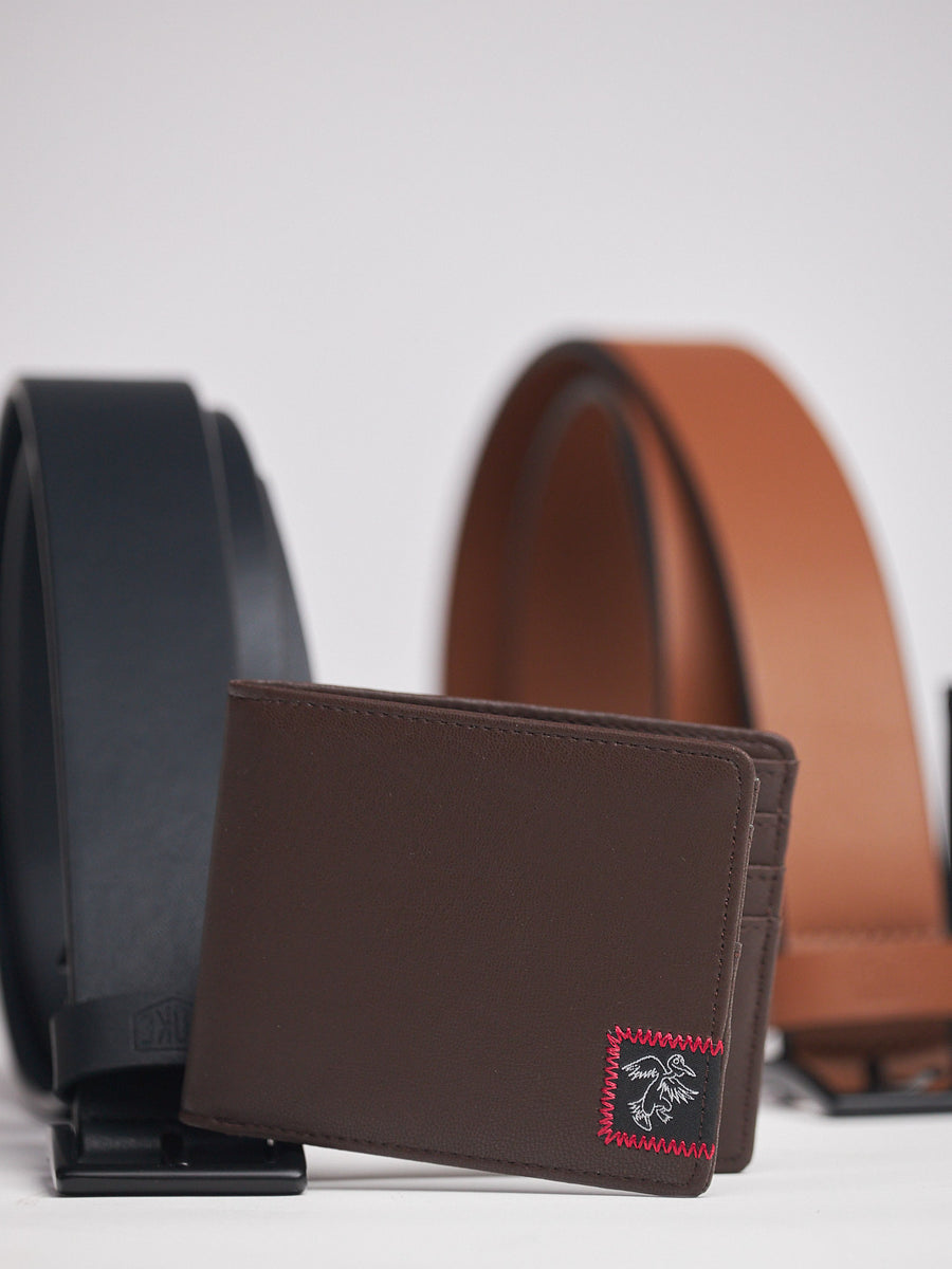Billetera de Cuero Café Drifter