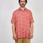 Camisa Roja Hombre Print