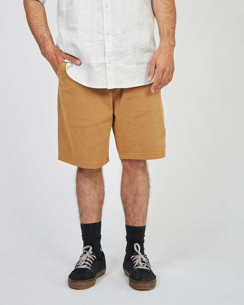 Short Beige Hombre Solid