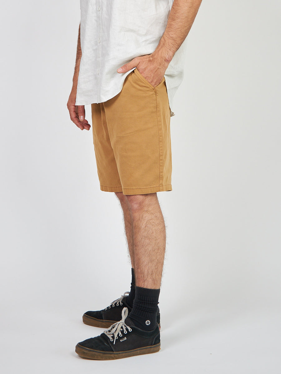 Short Beige Hombre Solid