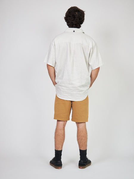 Short Beige Hombre Solid