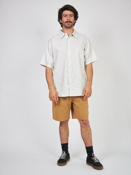 Short Beige Hombre Solid