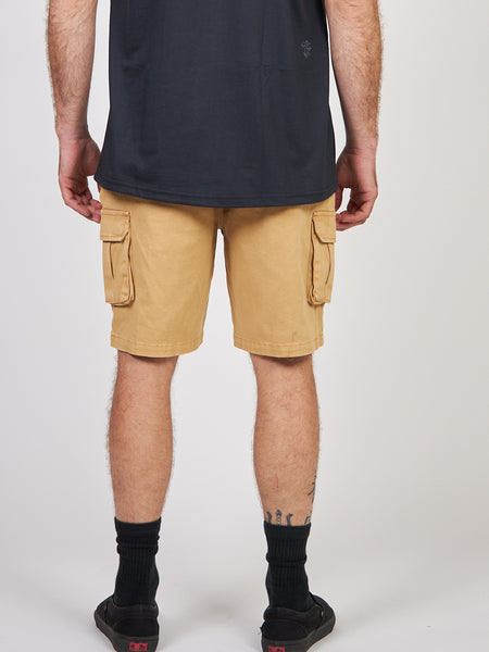 Short Beige Hombre Cargo