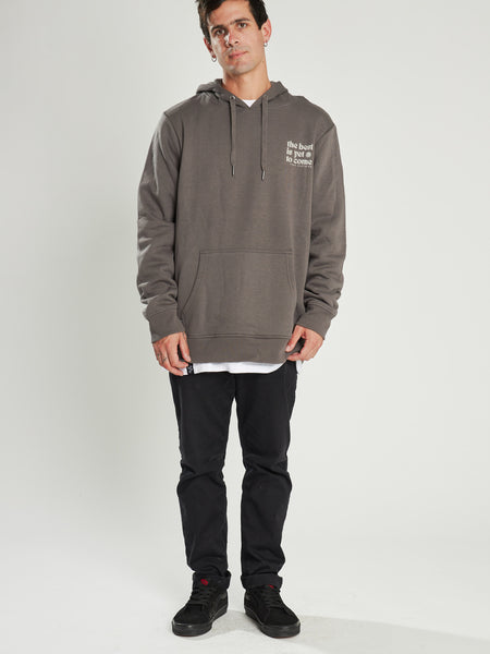 Poleron Hoodie Hombre The Best Gris