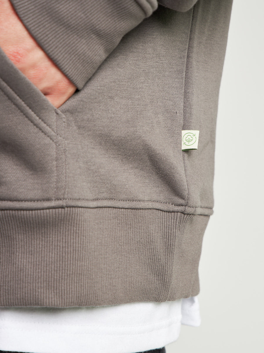 Poleron Hoodie Hombre The Best Gris