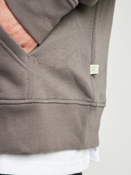 Poleron Hoodie Hombre The Best Gris