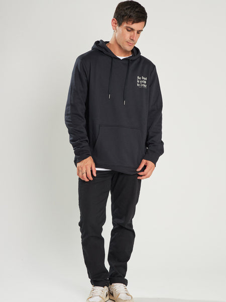 Poleron Hoodie Hombre The Best Negro