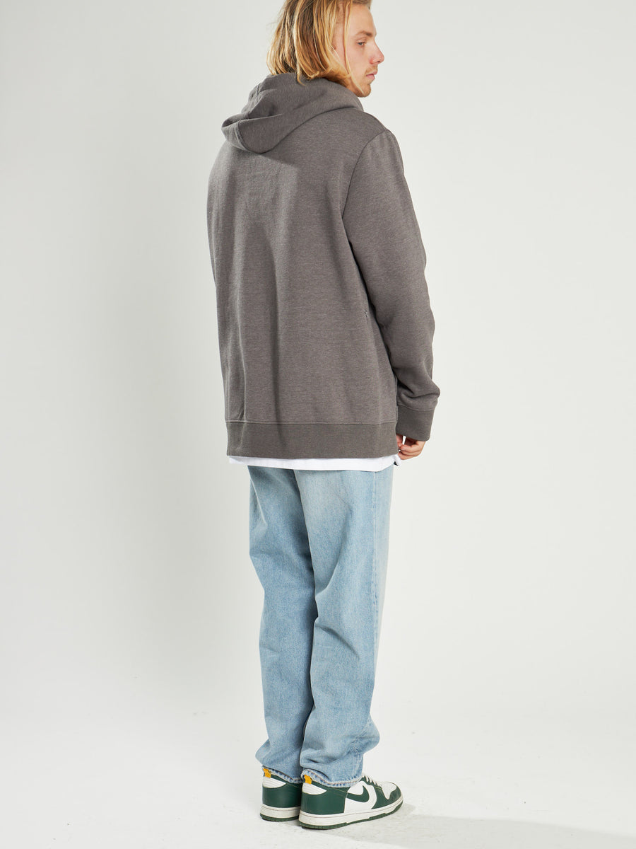 Poleron Gris Con Cierre Full Zipper
