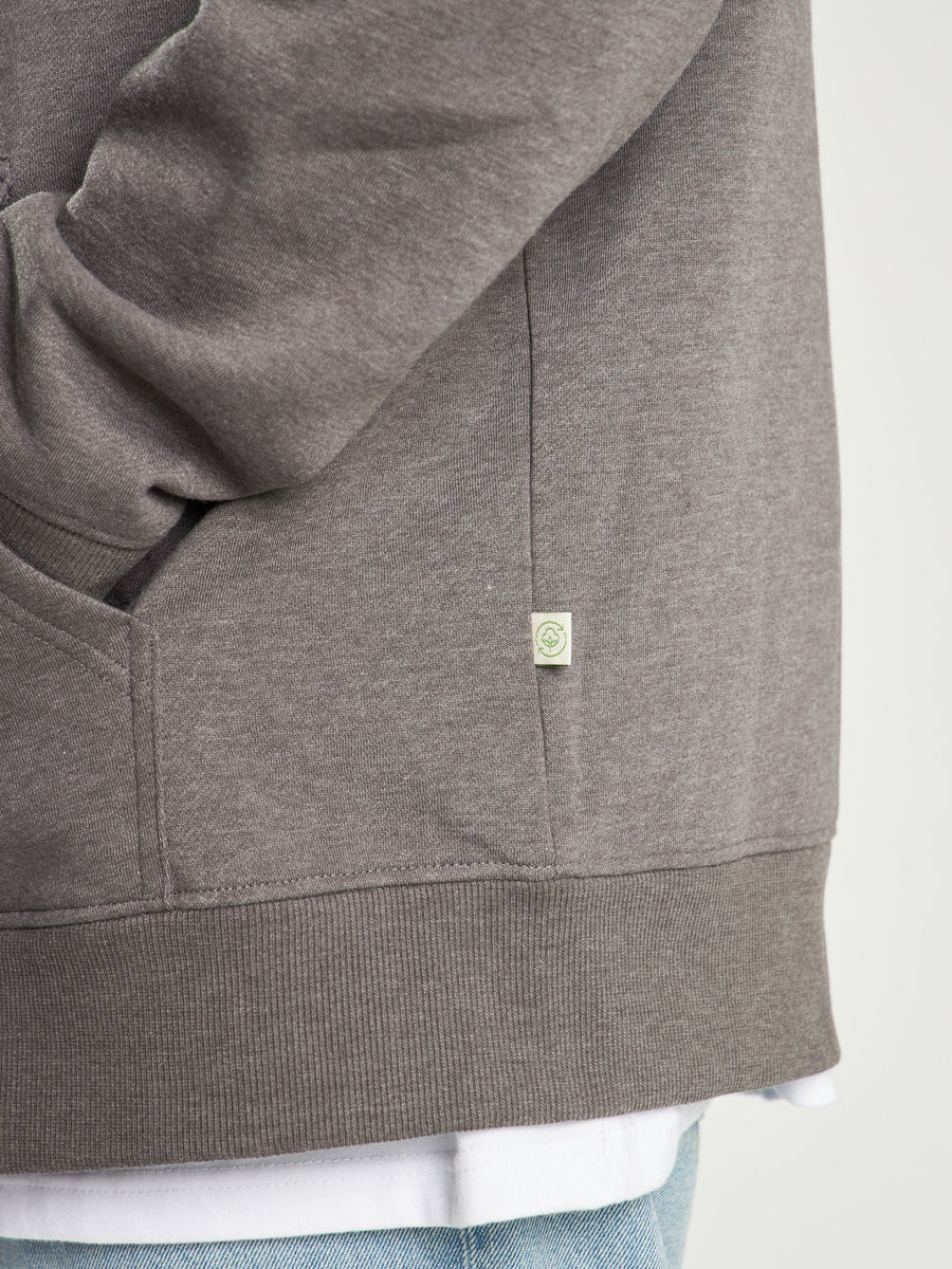 Poleron Gris Con Cierre Full Zipper